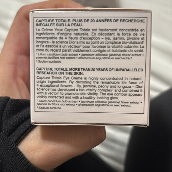 Dior capture totale La creme yeux 15 ml - Picture 4 of 5